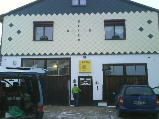 Werkstatt und Wohnung von Axel Beyer